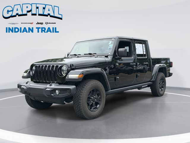 Black Clearcoat 2022 Jeep Gladiator Pickup Truck Four-Wheel Drive Automatic