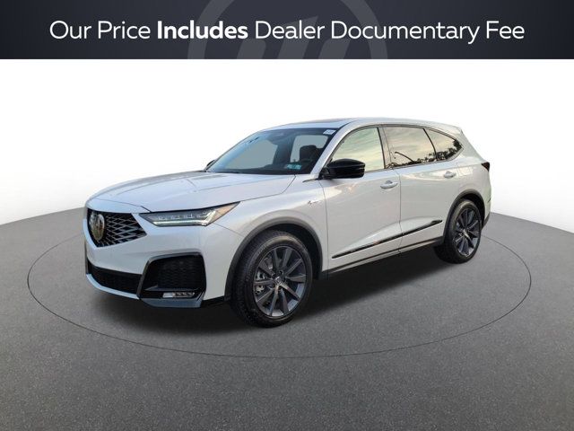 Gray (Platinum) 2026 Acura MDX SUV / Crossover All-Wheel Drive Automatic