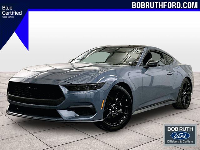 Vapor Blue 2025 Ford Mustang Coupe Rear-Wheel Drive Automatic