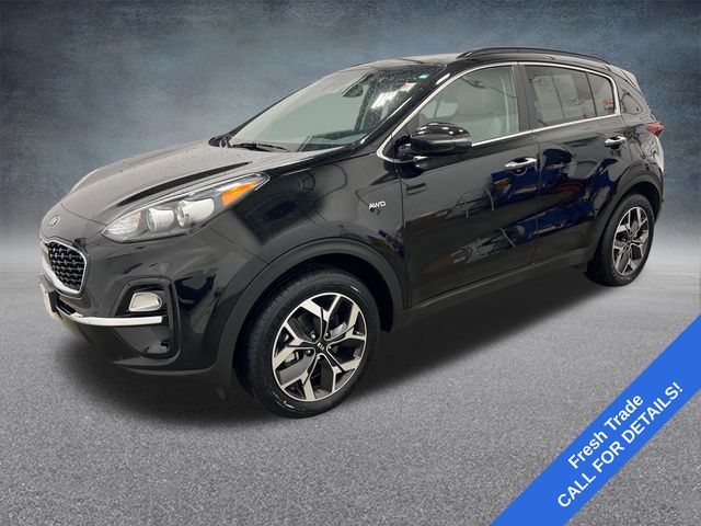 Black Cherry Pearl 2022 Kia Sportage EX AWD SUV / Crossover All-Wheel Drive 6-Speed Automatic Overdrive