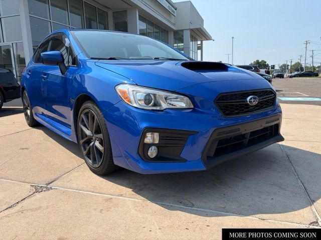 WR Blue Pearl 2018 Subaru WRX Sedan All-Wheel Drive 6-Speed Manual