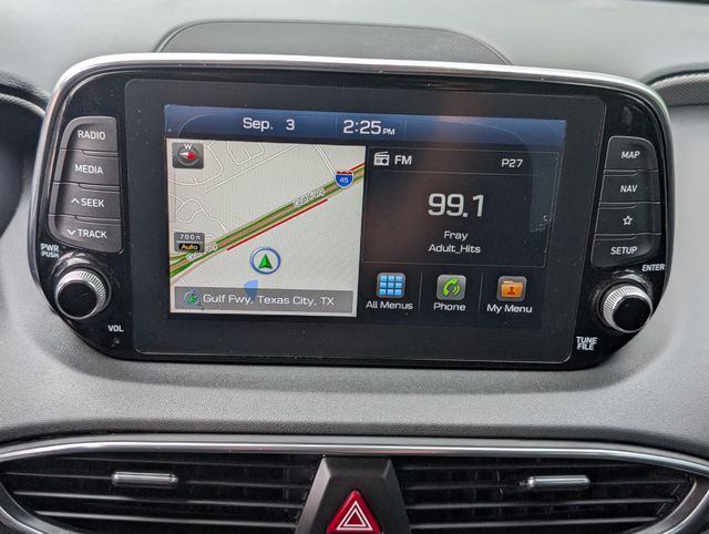 2020 Hyundai Santa Fe Limited Orange at DeMontrond Gulf Freeway