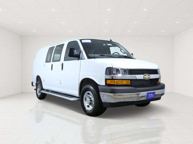 Summit White 2025 Chevrolet Express Cargo Van Rear-Wheel Drive 8-Speed Automatic Overdrive
