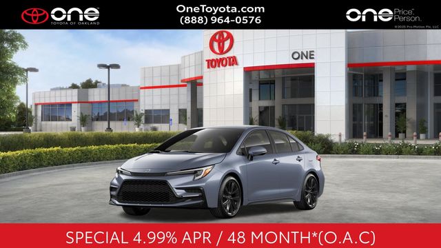 Celestite 2026 Toyota Corolla Sedan Front-Wheel Drive Continuously Variable Transmission