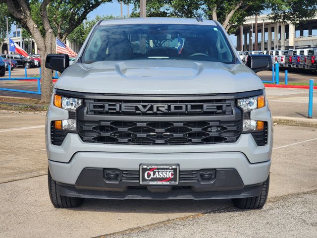 2024 Chevrolet Silverado 1500 Custom Gray at Classic Elite Chevrolet Hwy 6