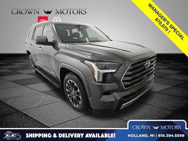 Magnetic Gray Metallic 2026 Toyota Sequoia SUV / Crossover Four-Wheel Drive Automatic