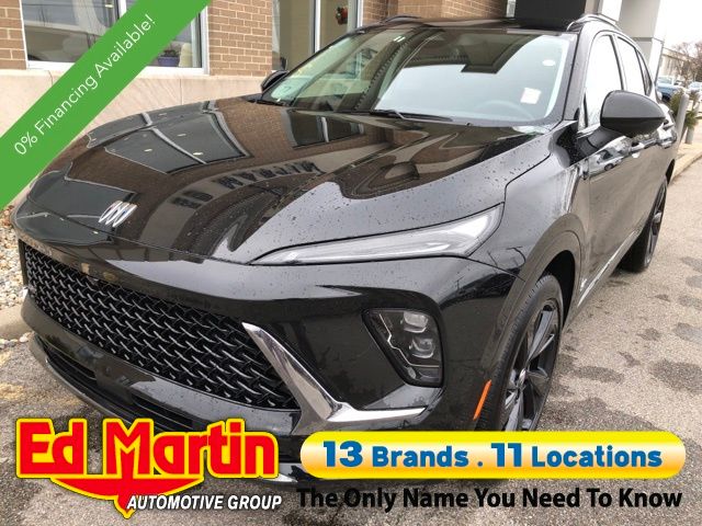 Black (Ebony Twilight Metallic) 2025 Buick Envision Sport Touring AWD SUV / Crossover All-Wheel Drive 9-Speed Automatic