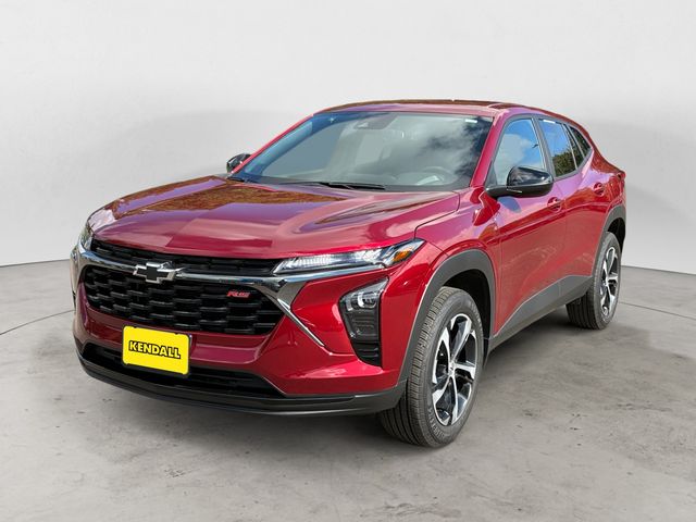 Red (Crimson) 2025 Chevrolet Trax RS with 1RS FWD SUV / Crossover Front-Wheel Drive 6-Speed Automatic