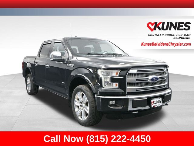 Tuxedo Black Metallic 2015 Ford F-150 Pickup Truck Four-Wheel Drive 6-Speed Automatic