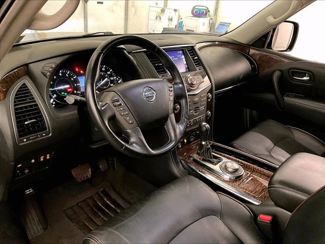 2019 Nissan Armada Platinum Black at Subaru and VW of Moon Township