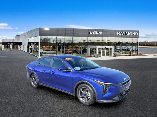 Deep Sea Blue 2025 Kia K4 Sedan Front-Wheel Drive Continuously Variable Transmission