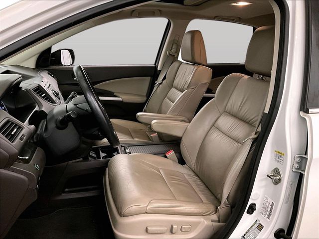 2014 Honda CR-V EX-L White at Phil Fitts Ford