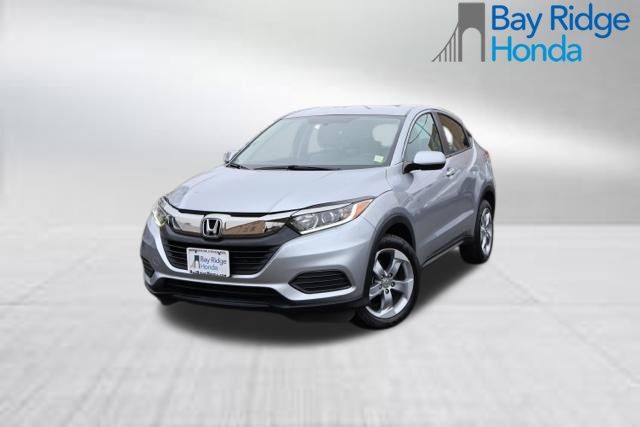 Lunar Silver Metallic 2019 Honda HR-V LX AWD SUV / Crossover All-Wheel Drive Continuously Variable Transmission