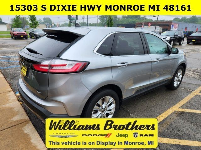 2024 Ford Edge Titanium - Silver Metallic exterior view 3
