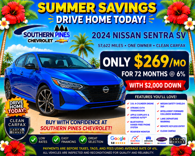 Used 2024 Nissan Sentra Sedan