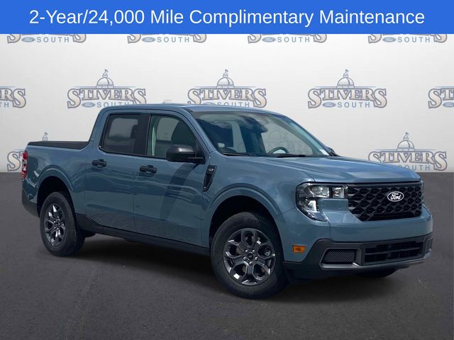 Blue (Azure Gray Metallic) 2026 Ford Maverick Pickup Truck Front-Wheel Drive Continuously Variable Transmission