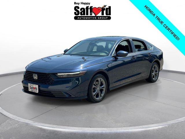 Blue 2023 Honda Accord Sedan Front-Wheel Drive Continuously Variable Transmission