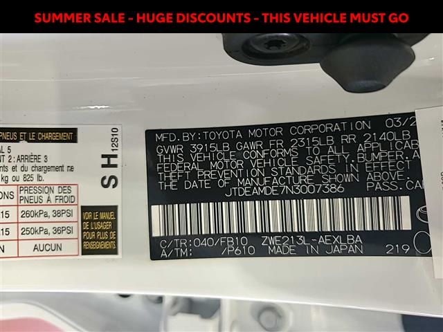 Used 2022 Toyota Corolla Hybrid Sedan