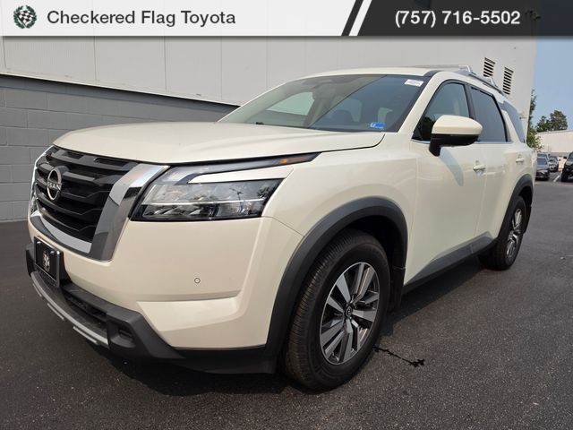 Pearl White Tricoat 2024 Nissan Pathfinder SUV / Crossover Front-Wheel Drive 9-Speed Automatic