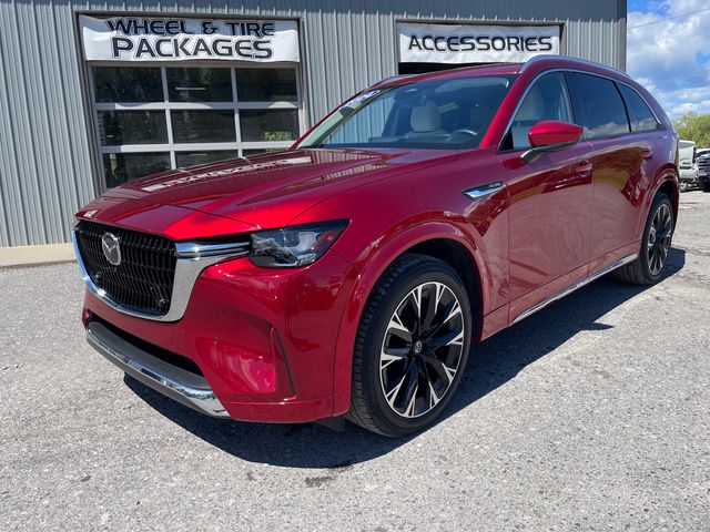 2024 Mazda CX-90 3.3 Turbo S Premium - Red Crystal exterior view 3