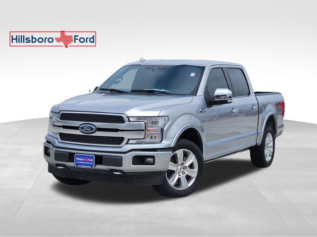 2020 Iconic Silver Metallic Ford F-150 Platinum Truck