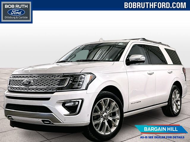 2019 Ford Expedition Platinum White at Luther Ford