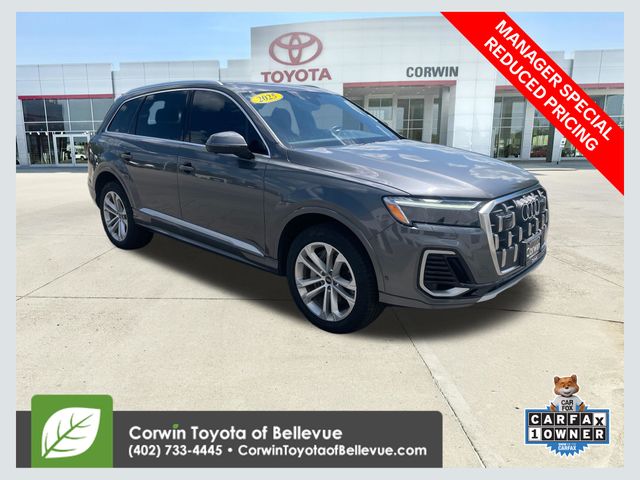Samurai Gray Metallic 2025 Audi Q7 SUV / Crossover All-Wheel Drive 8-Speed Automatic