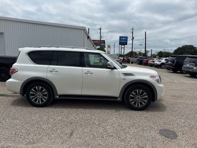 2018 Nissan Armada SL White at Bayway Cadillac of The Woodlands