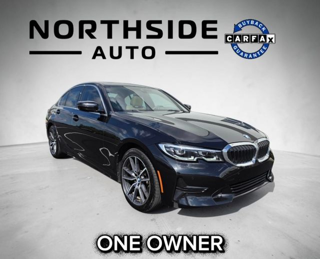 Black Sapphire Metallic 2022 BMW 3 Series Sedan All-Wheel Drive 8-Speed Automatic