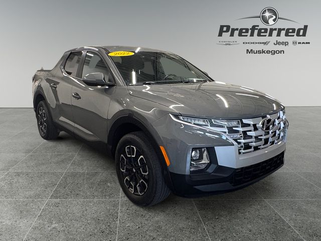Hampton Gray 2022 Hyundai Santa Cruz Pickup Truck All-Wheel Drive 8-Speed Automatic