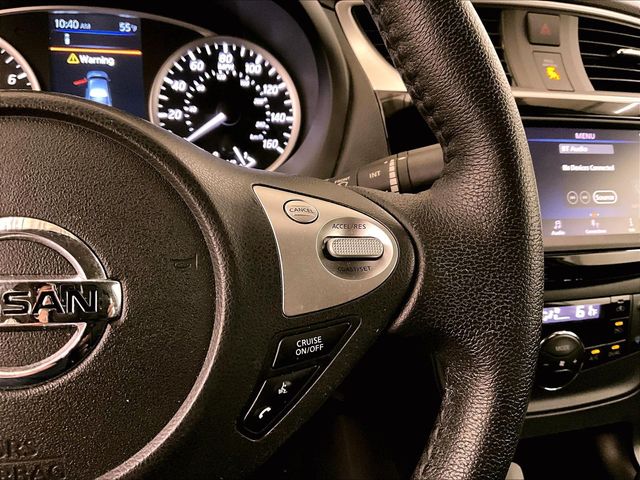 2019 Nissan Sentra SV Silver at Subaru and VW of Moon Township