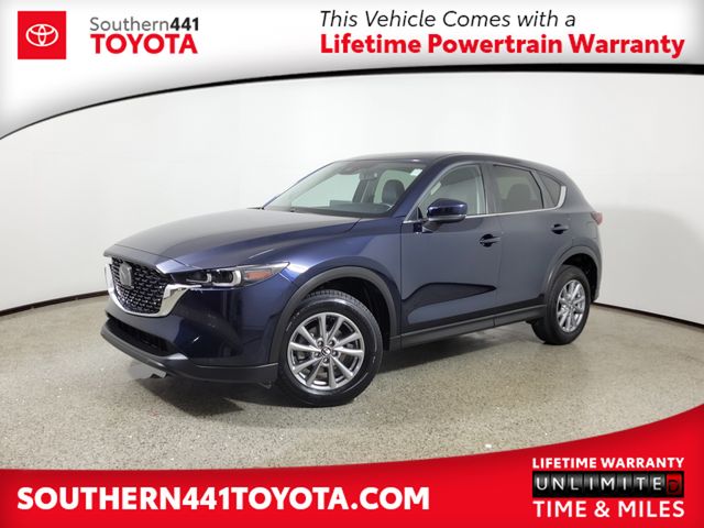Deep Crystal Blue Mica 2022 Mazda CX-5 2.5 S Preferred AWD SUV / Crossover All-Wheel Drive 6-Speed Automatic