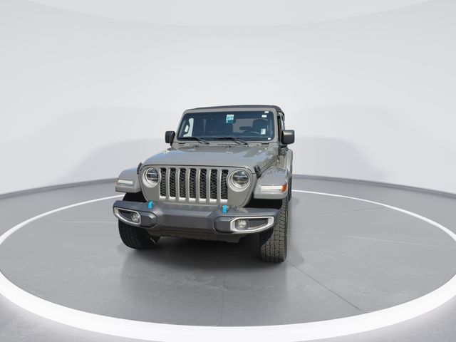 Used 2022 Gray Jeep Unlimited Sahara 4xe image 3