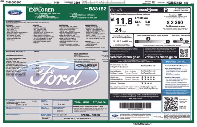 Certified Used 2022  Ford Platinum image 9