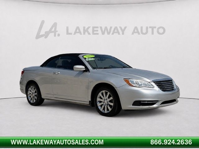Bright Silver Metallic Clearcoat 2012 Chrysler 200 Convertible Front-Wheel Drive 6-Speed Automatic