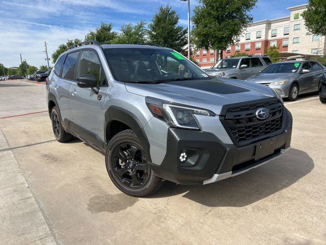 Ice Silver Metallic 2025 Subaru Forester Wilderness Crossover AWD SUV / Crossover All-Wheel Drive Continuously Variable Transmission