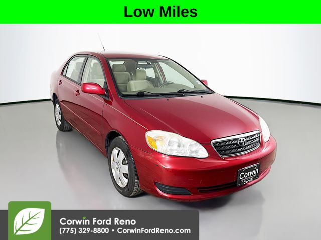 Impulse Red 2005 Toyota Corolla S Sedan Front-Wheel Drive 4-Speed Automatic Overdrive