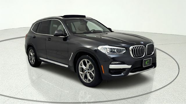 Gray (Dark Graphite Metallic) 2020 BMW X3 SUV / Crossover Rear-Wheel Drive 8-Speed Automatic