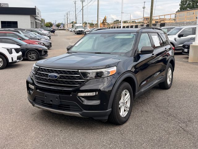 Black Metallic 2020 Ford Explorer SUV / Crossover All-Wheel Drive Automatic