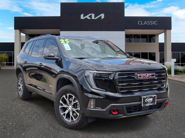 Black (Ebony Twilight Metallic) 2025 GMC Acadia SUV / Crossover Four-Wheel Drive 8-Speed Automatic