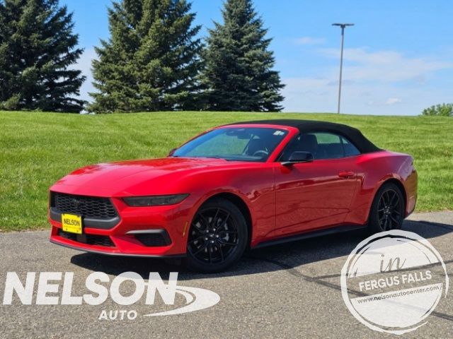 Race Red 2026 Ford Mustang Convertible Rear-Wheel Drive Automatic