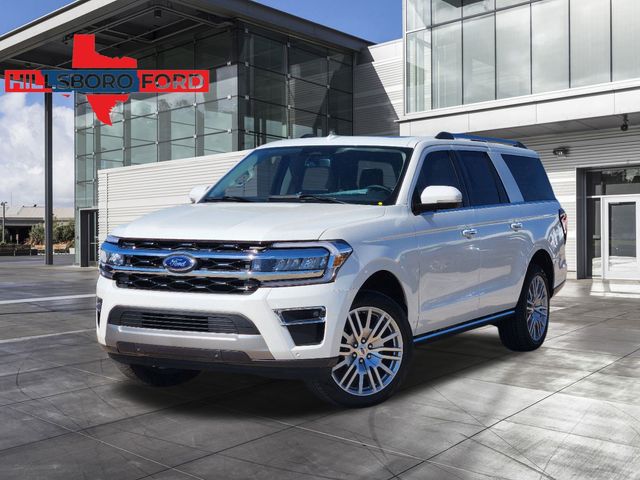 2024 Star White Metallic Tri-Coat Ford Expedition Max Limited 4X4 SUV