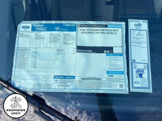 new 2025 Ford Transit-350 car, priced at $81,825