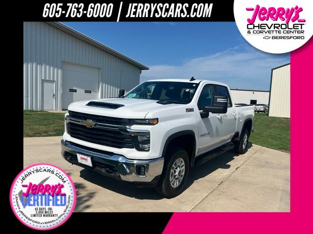 White 2024 Chevrolet Silverado 2500HD Pickup Truck Four-Wheel Drive Automatic