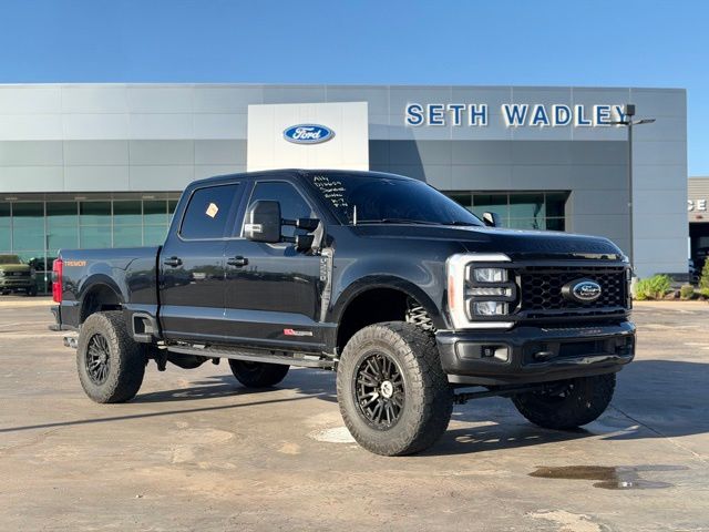 Black Metallic 2023 Ford F-250 Super Duty Pickup Truck Four-Wheel Drive Automatic