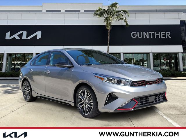 Steel Gray 2023 Kia Forte Sedan Front-Wheel Drive Continuously Variable Transmission