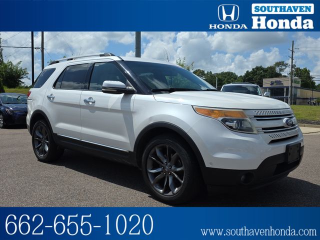 White Platinum Clearcoat Metallic 2011 Ford Explorer SUV / Crossover All-Wheel Drive 6-Speed Automatic
