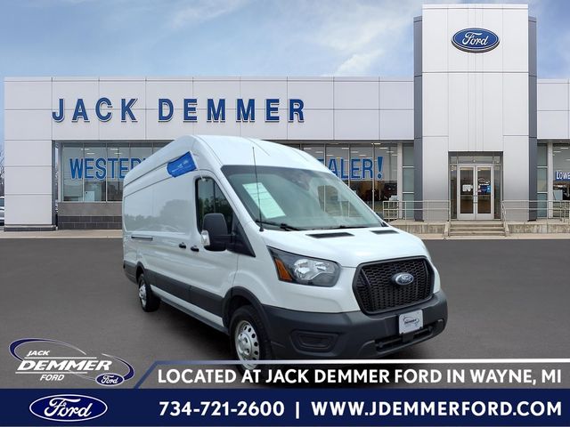 Oxford White 2025 Ford Transit Cargo Van All-Wheel Drive 
