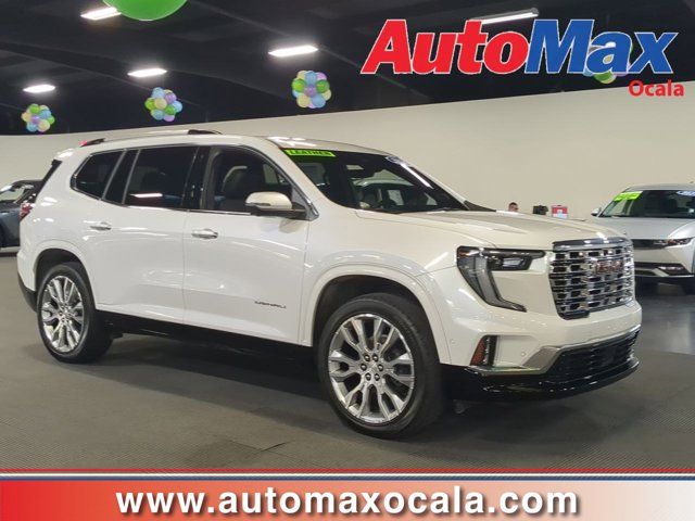 White Frost Tricoat 2024 GMC Acadia Denali AWD SUV / Crossover Four-Wheel Drive 8-Speed Automatic
