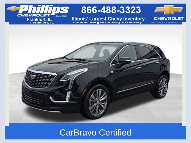 Stellar Black Metallic 2025 Cadillac XT5 Premium Luxury FWD SUV / Crossover Front-Wheel Drive 9-Speed Automatic